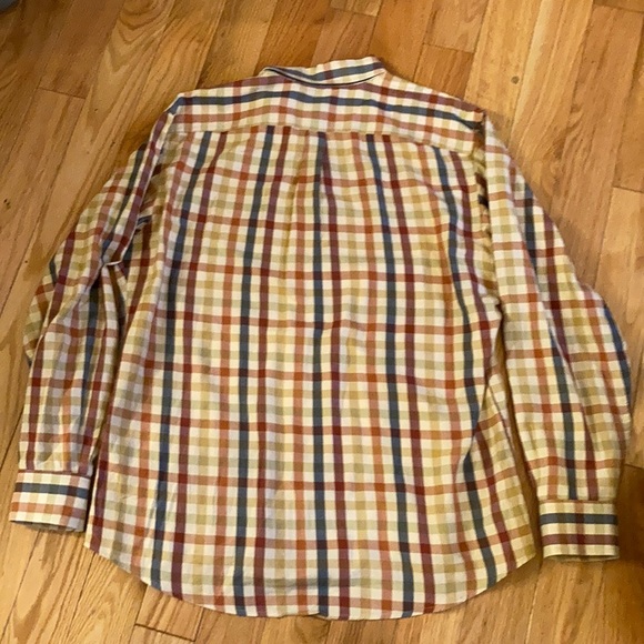 Bills khakis size Large plaid button up - Picture 5 of 5